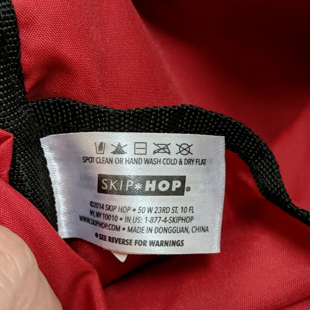 Skip Hop, messenger diaper bag.